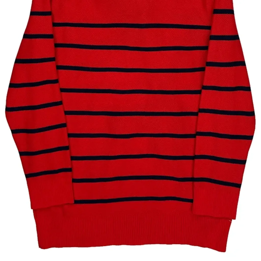 Ralph Lauren Striped Sweater - Small Red Cotton - Image 7