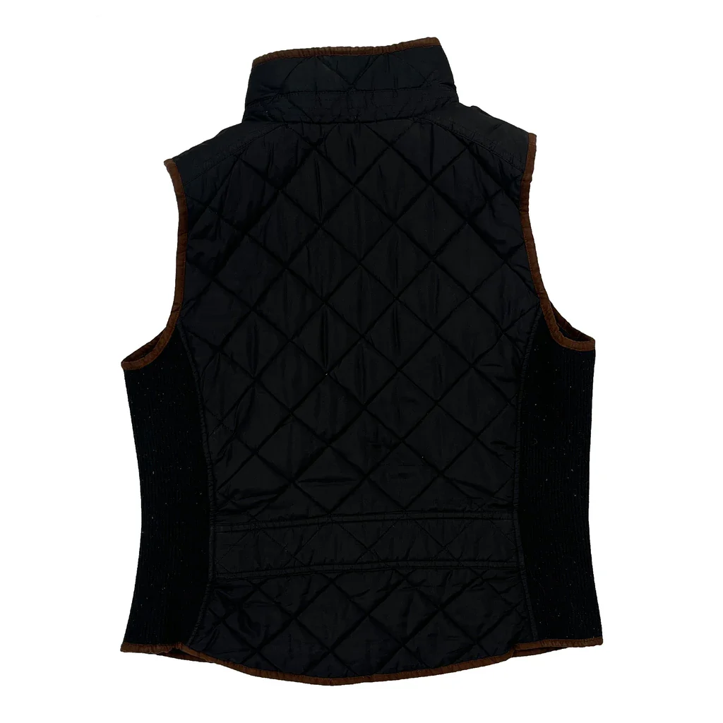 Ralph Lauren Vest - Medium Black Polyester - Image 2