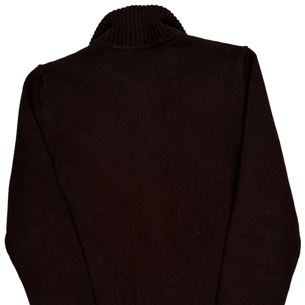 Ralph Lauren Zip Up - Medium Brown Cotton - Image 7