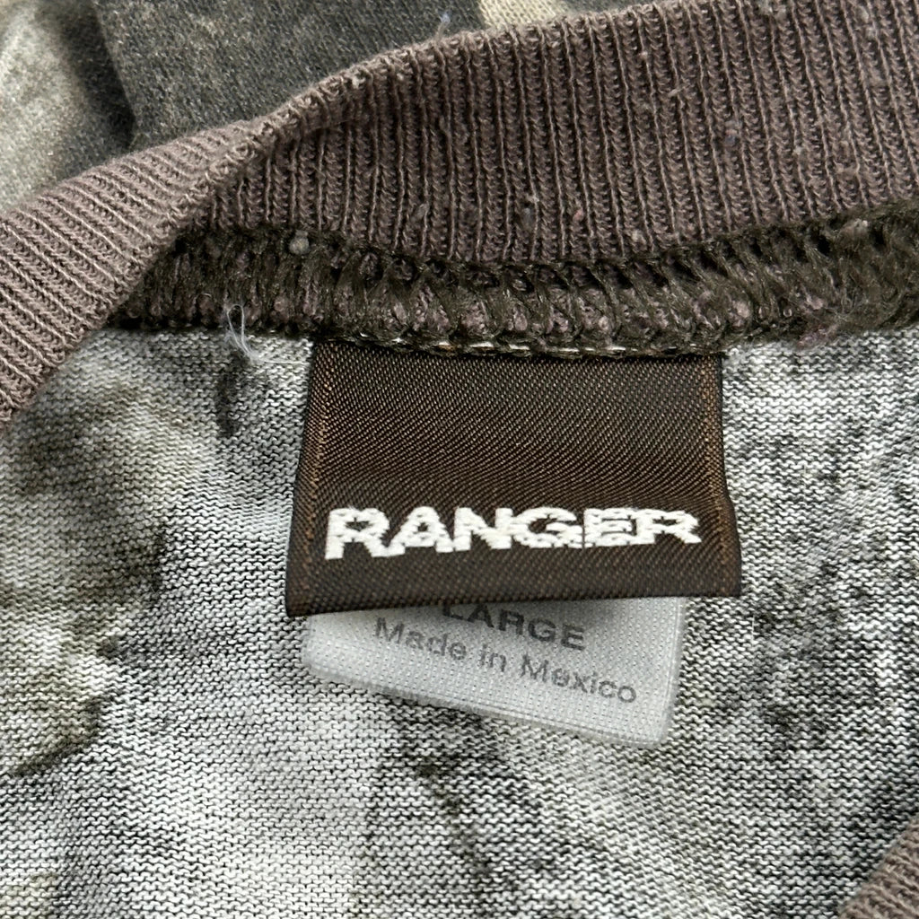 Ranger Ringer Camo T-Shirt - Large Camo Cotton - Image 3