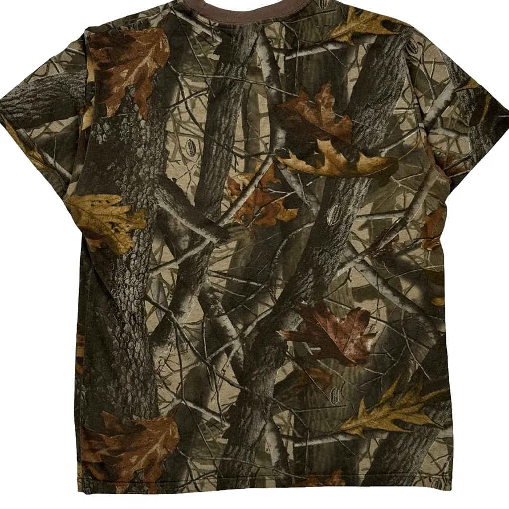 Ranger Ringer Camo T-Shirt - Large Camo Cotton - Image 6