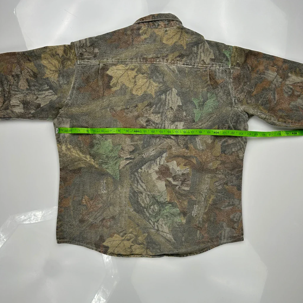 Rattlers Brand Flannel Shirt - XL Camo Cotton - Image 3