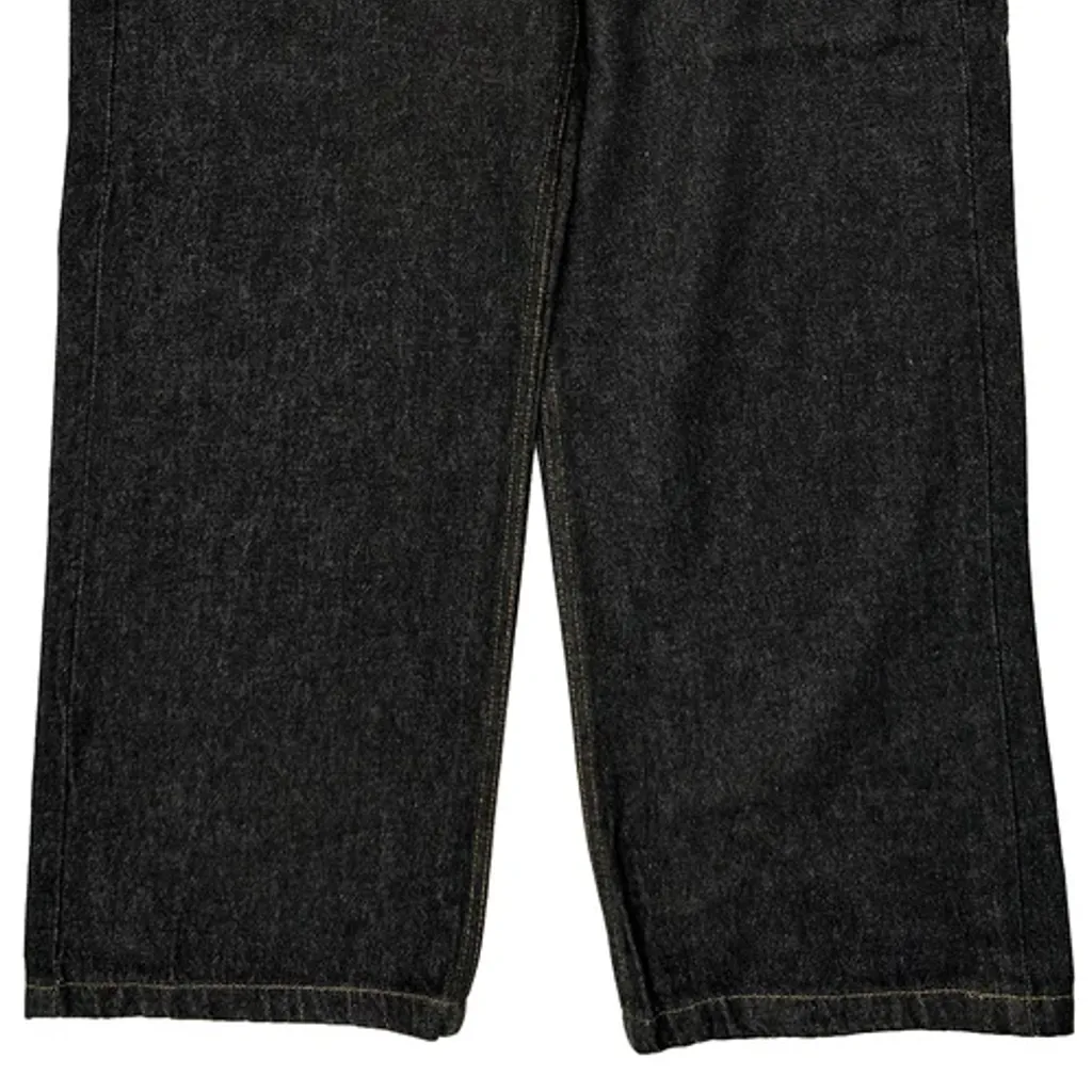 Rbls Untd Best Baggy Graphic Jeans - 34W 32L Black Denim - Image 10