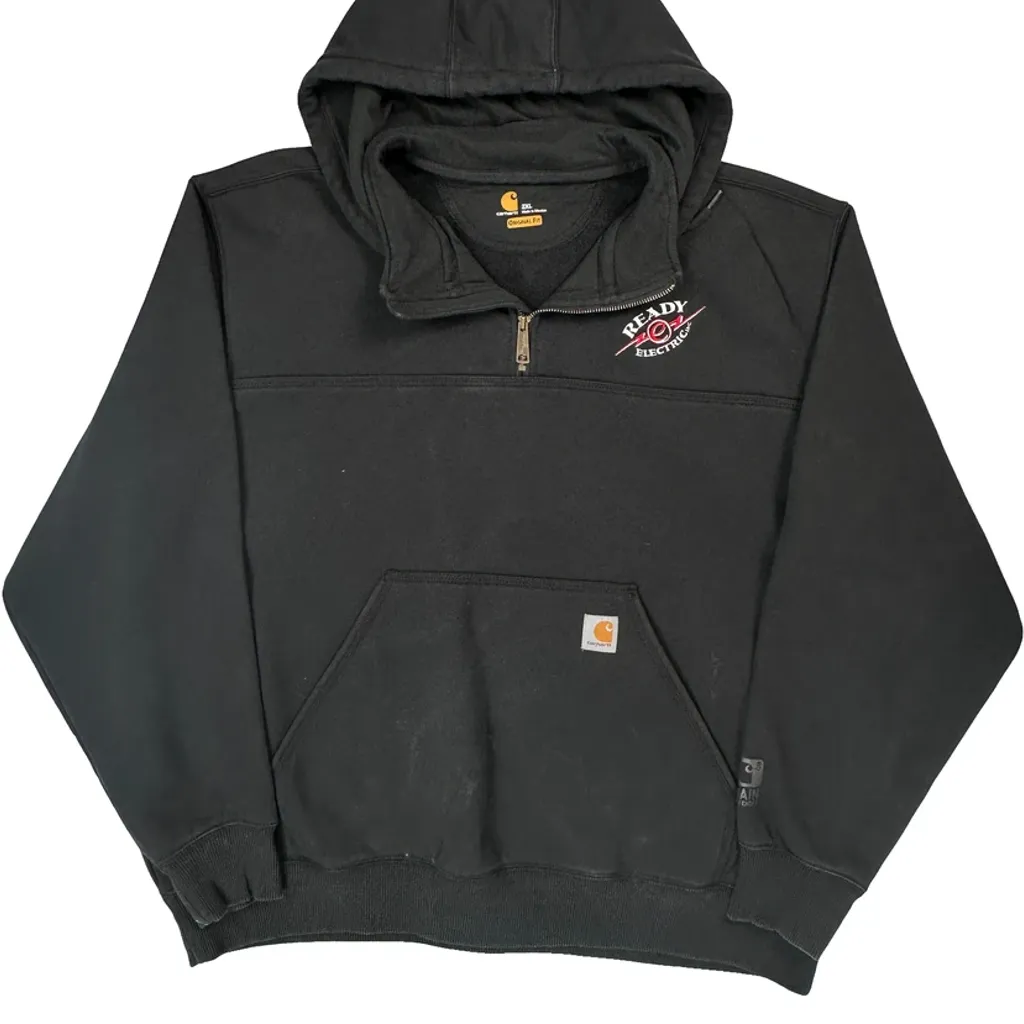 Ready Electric Carhartt Hoodie - 2XL Black Cotton - Image 4