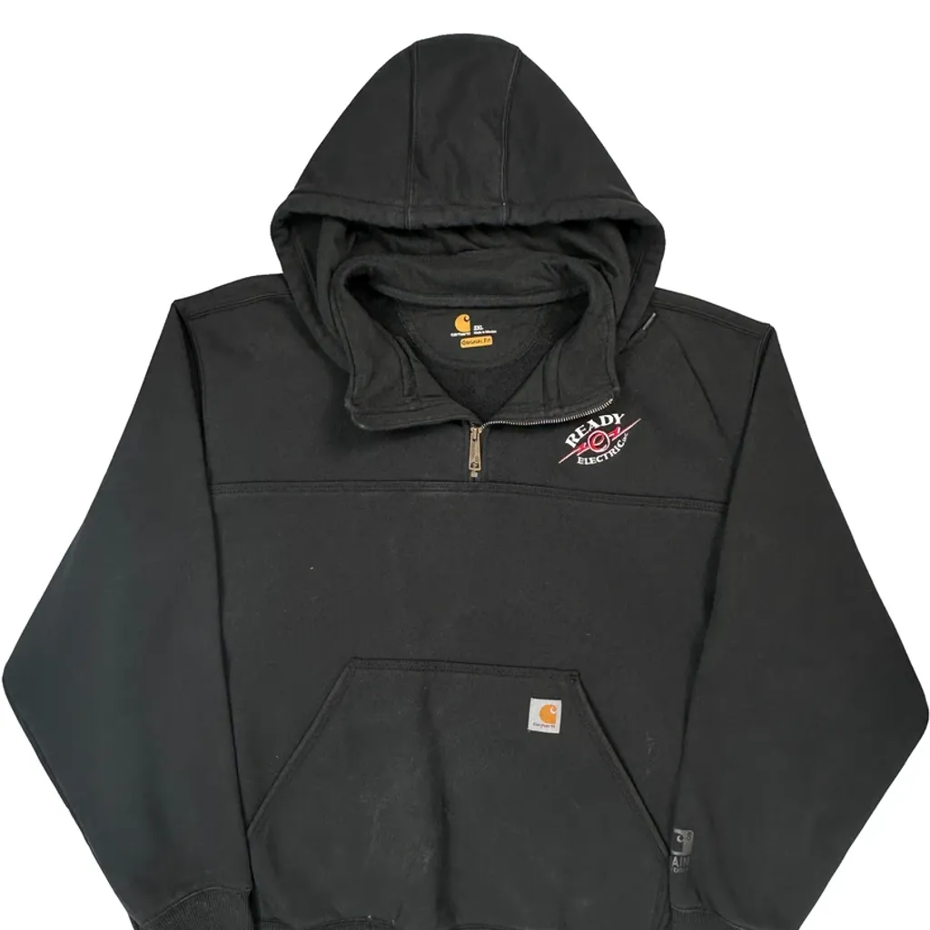 Ready Electric Carhartt Hoodie - 2XL Black Cotton - Image 5