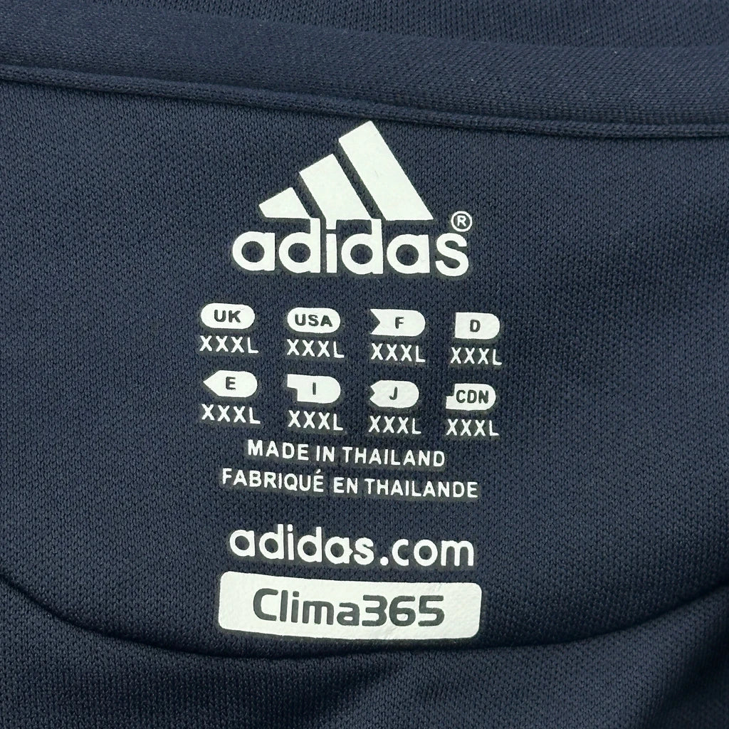 Real Madrid Adidas 2009-10 Ronaldo Away Football Shirt - 2XL Blue Polyester - Image 3
