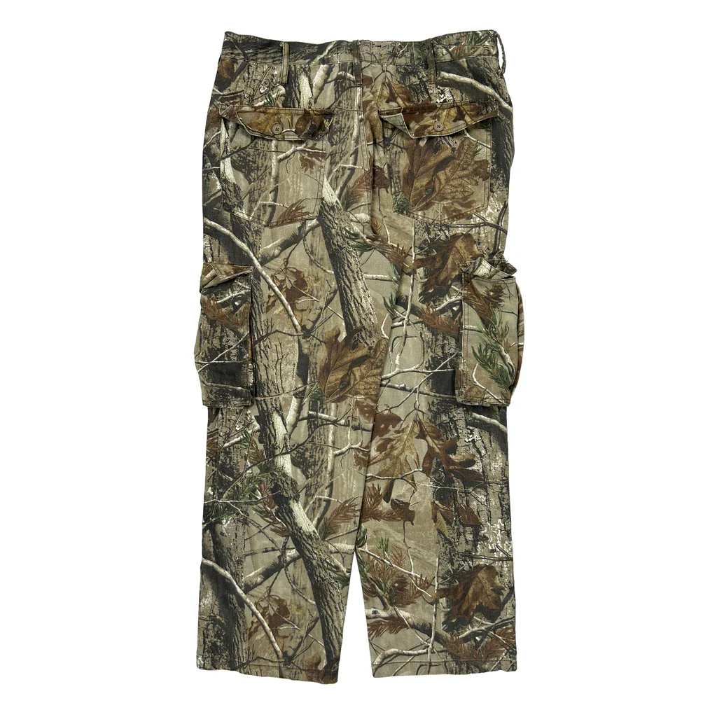 Realtree Cargo Trousers - 36W 31L Camo Cotton