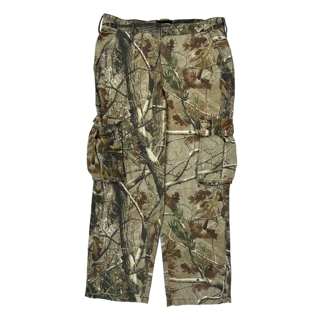 Realtree Cargo Trousers - 36W 31L Camo Cotton - Image 2