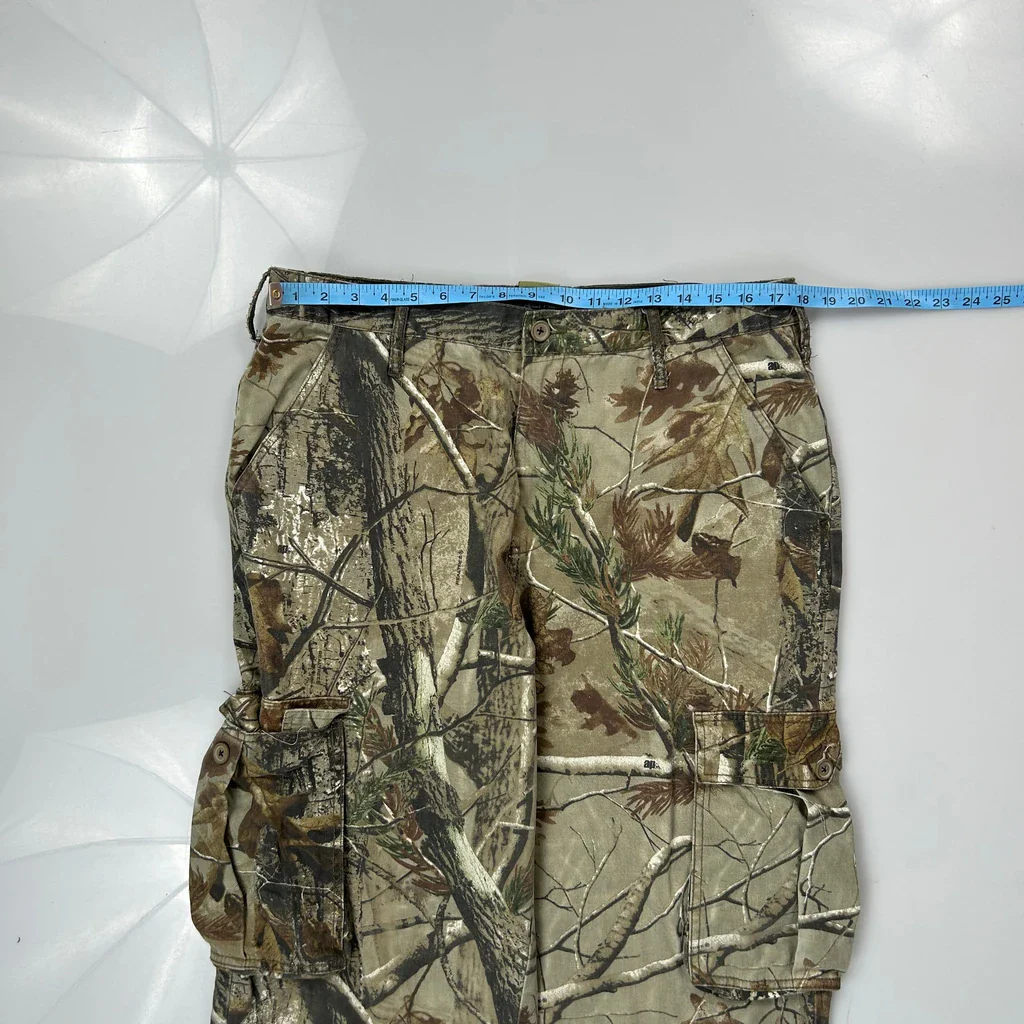 Realtree Cargo Trousers - 36W 31L Camo Cotton - Image 3