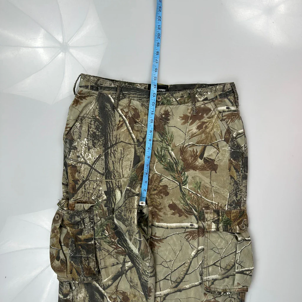 Realtree Cargo Trousers - 36W 31L Camo Cotton - Image 4