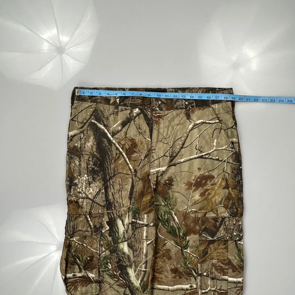 Realtree Cargo Trousers - 38W 32L Camo Cotton Blend - Image 3