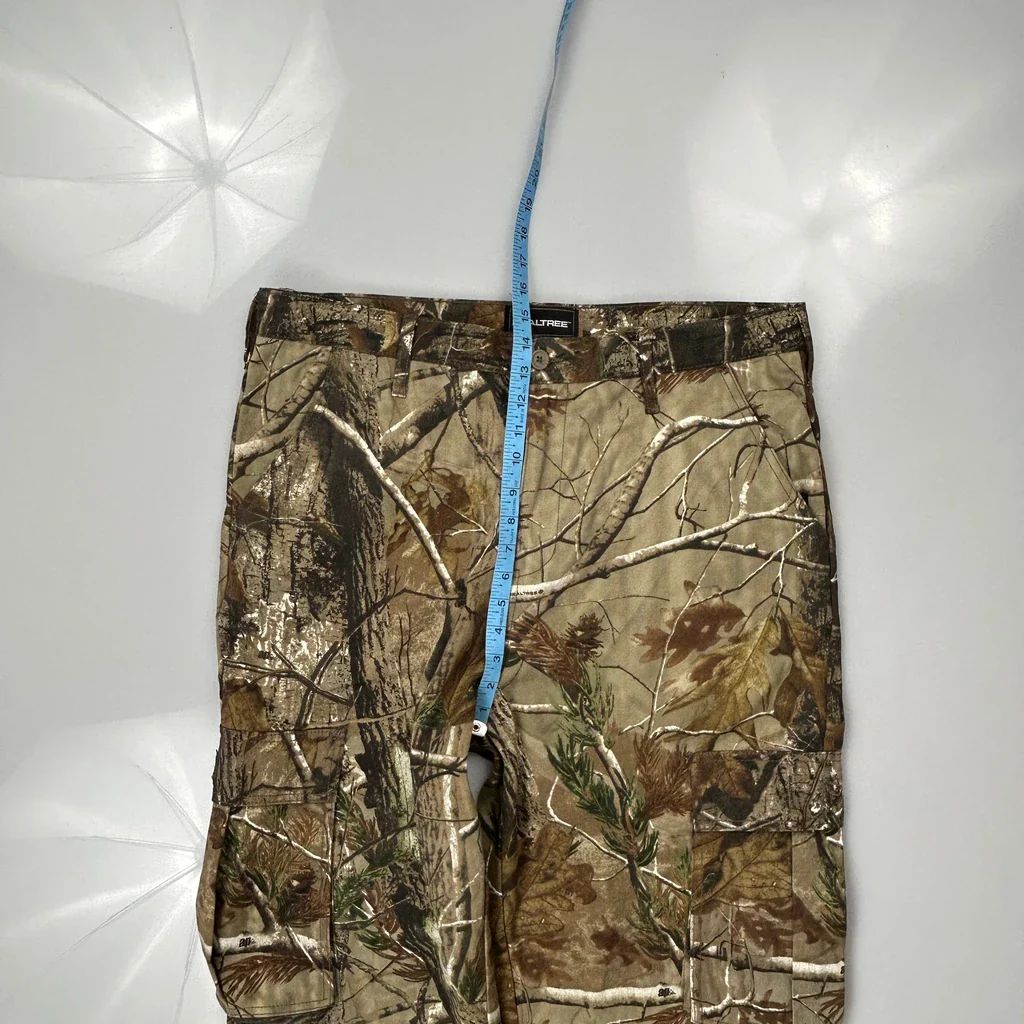 Realtree Cargo Trousers - 38W 32L Camo Cotton Blend - Image 4