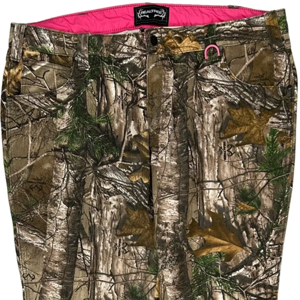 Realtree Camo Cargo Trousers - 40W UK 18 Green Cotton - Image 10