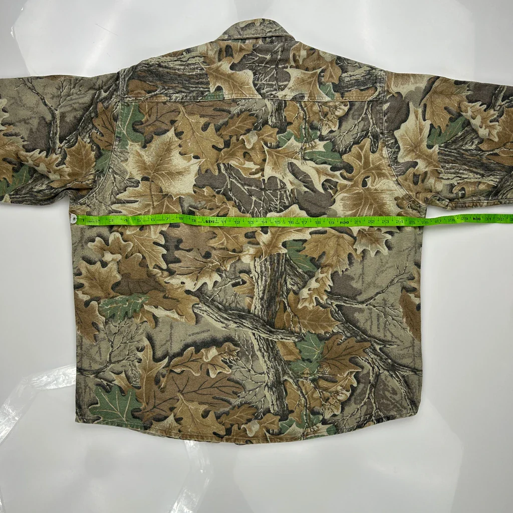 Realtree Flannel Shirt - XL Camo Cotton - Image 3
