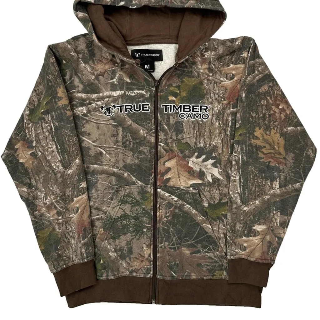 Realtree Camo Hoodie - Medium Camo Polyester - Image 3
