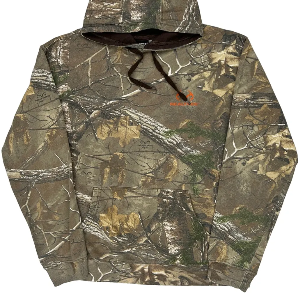 Realtree Camo Hoodie - Medium Camo Cotton Blend - Image 5