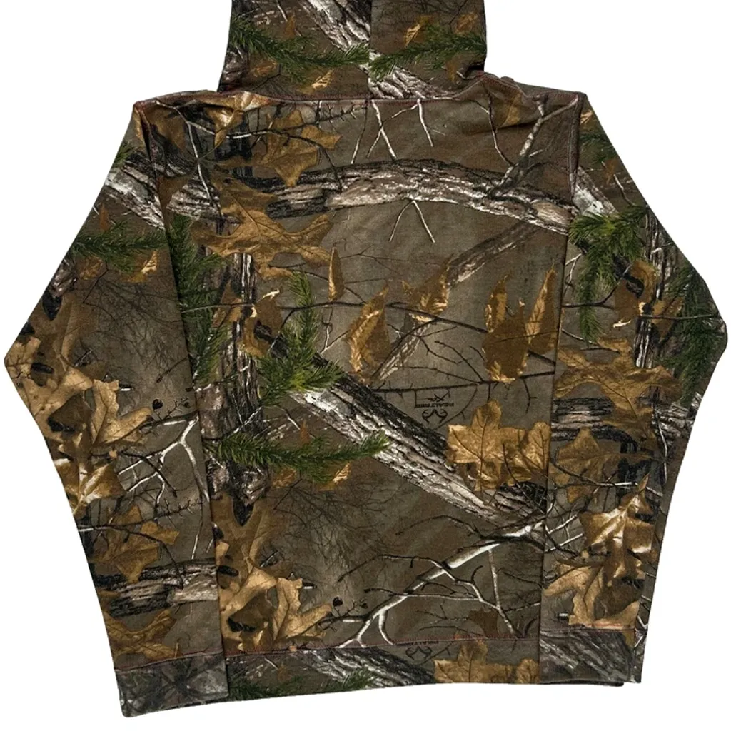 Realtree Hoodie - Medium Camo Cotton Blend - Image 7