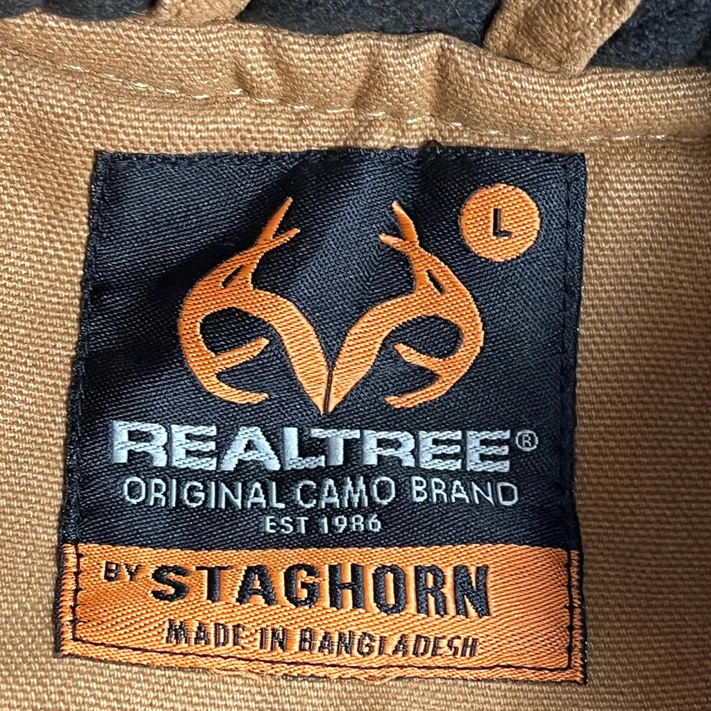 Realtree Workwear Jacket - Large Brown Cotton - Image 3