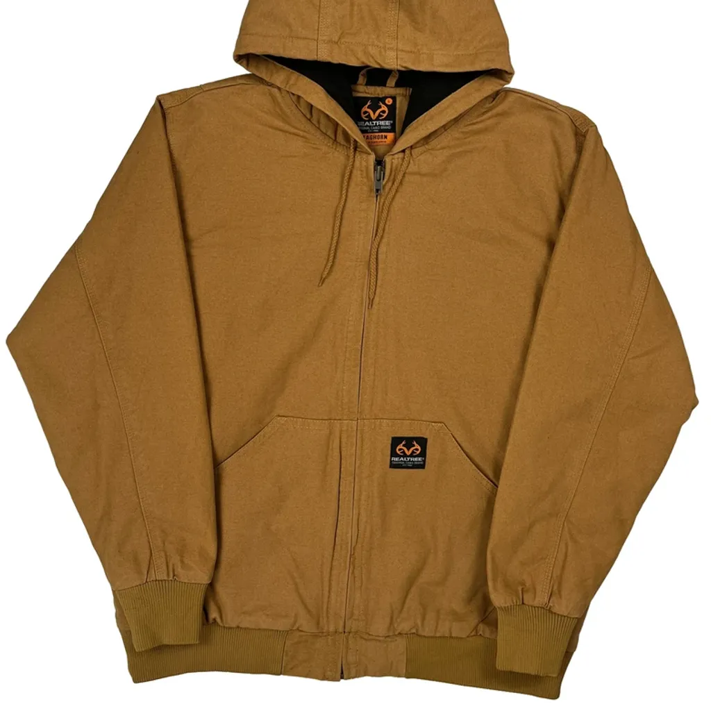 Realtree Workwear Jacket - Large Brown Cotton - Image 5