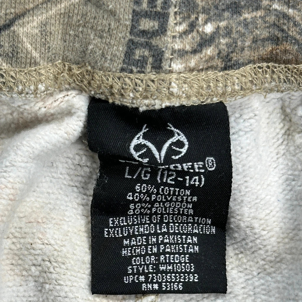 Realtree Camo Joggers - Large Camo Cotton Blend - Image 3