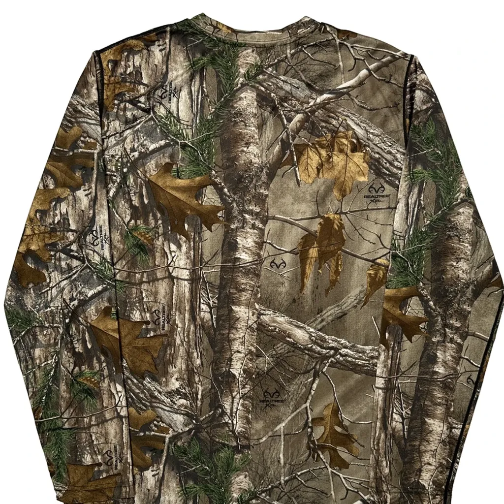 Realtree Camo Long Sleeve T-Shirt - Medium Camo Polyester - Image 7