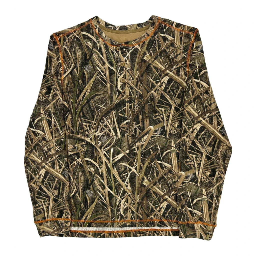 Realtree Camo Long Sleeve T-Shirt - No Size Camo Cotton
