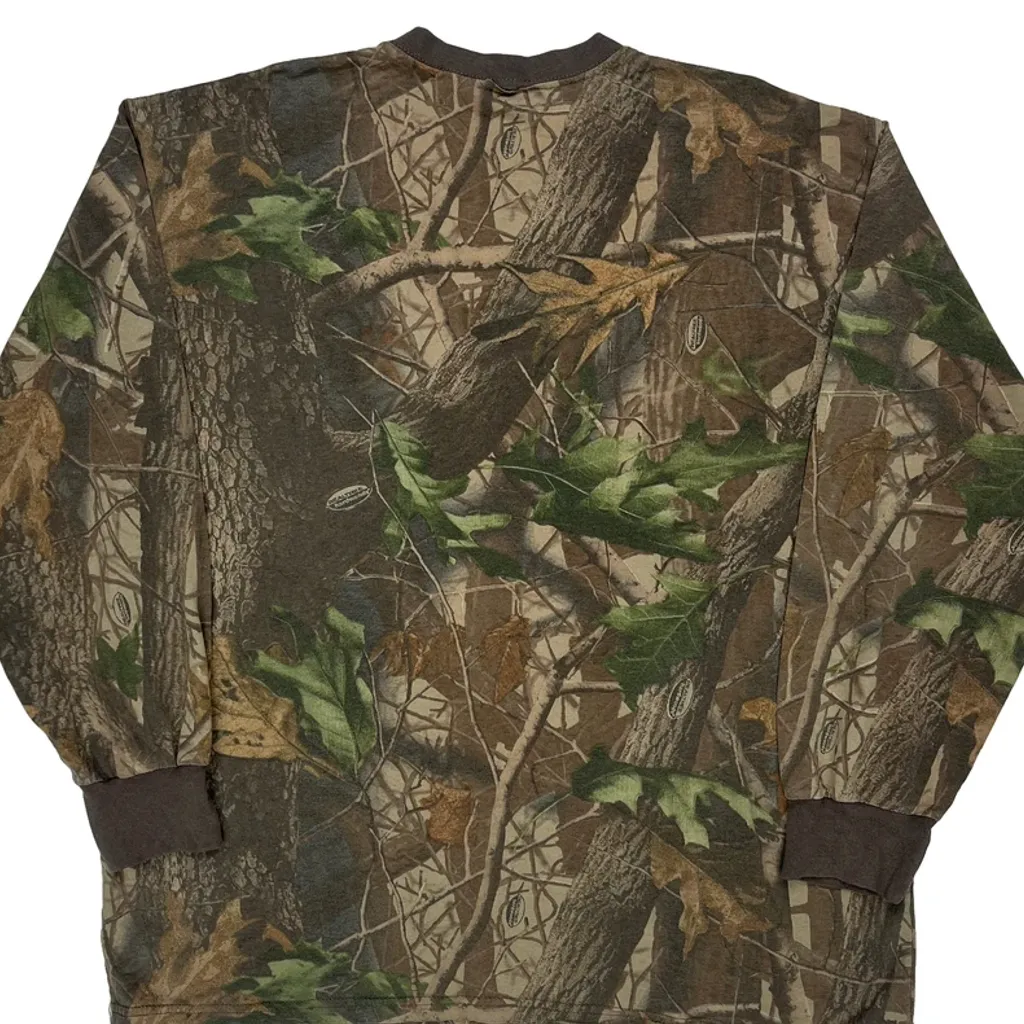 Realtree Camo Long Sleeve T-Shirt - XL Camo Cotton - Image 7