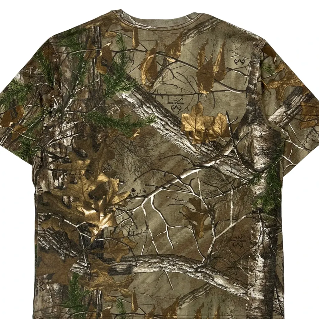 Realtree Camo T-Shirt - Large Camo Cotton Blend - Image 6