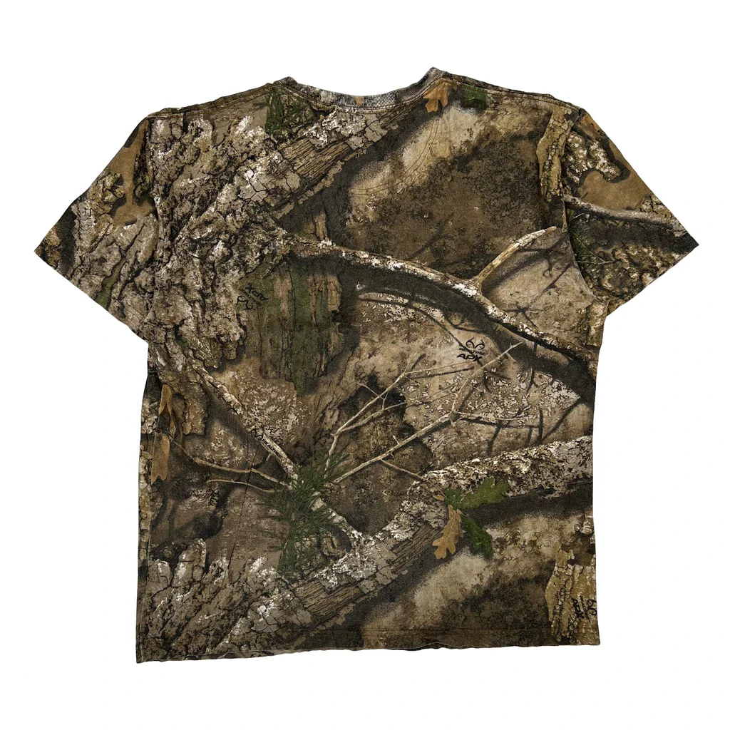 Realtree Camo T-Shirt - XL Camo Cotton - Image 2