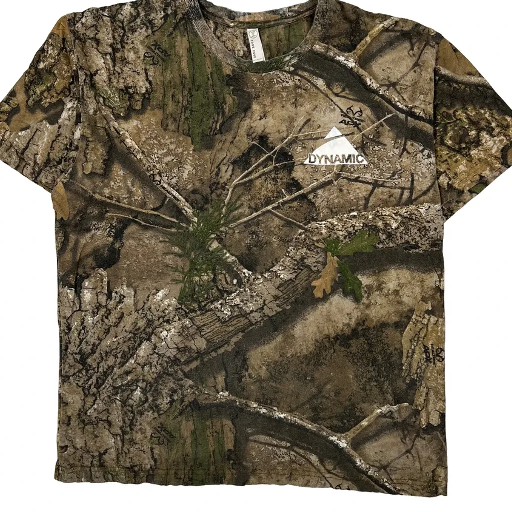 Realtree Camo T-Shirt - XL Camo Cotton - Image 4