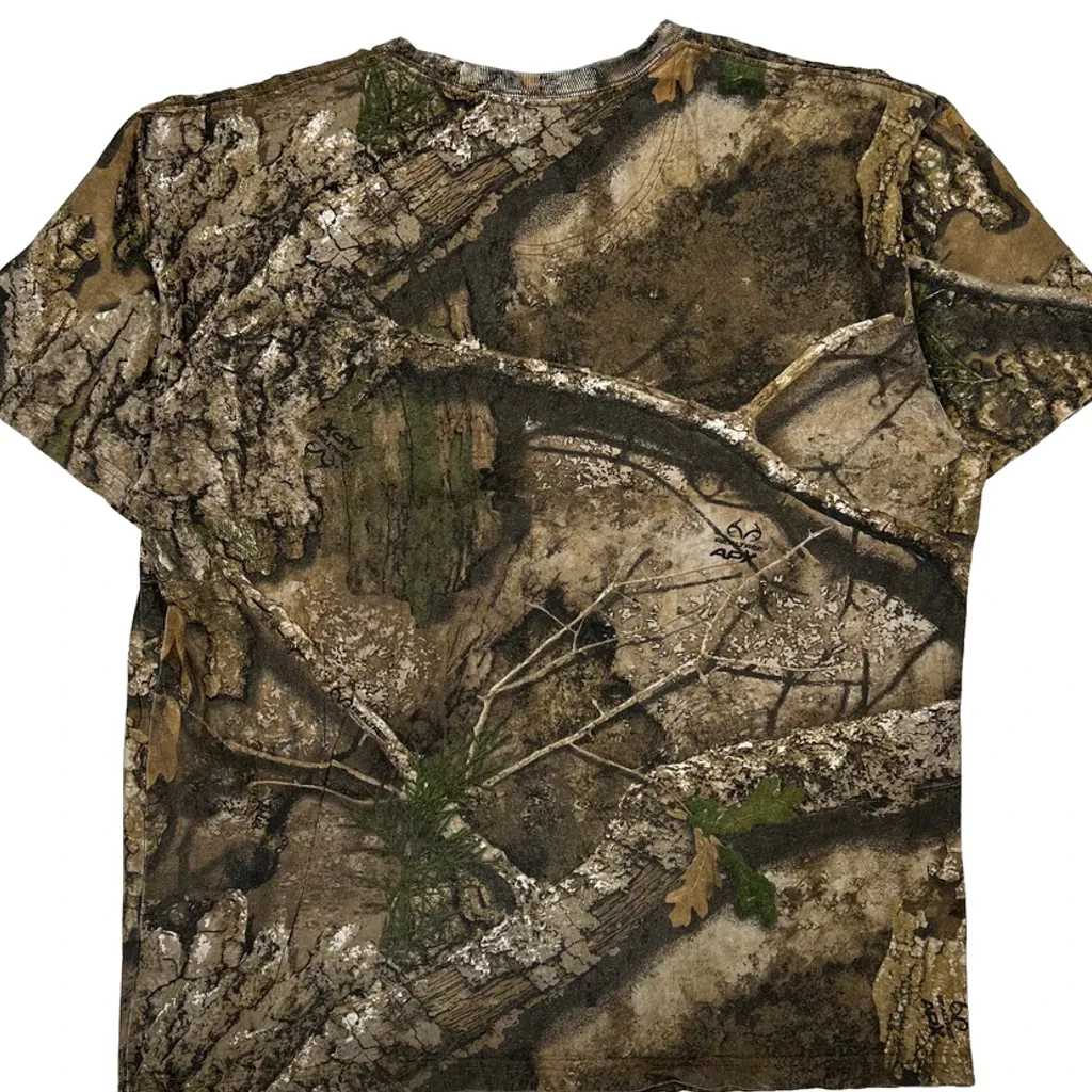 Realtree Camo T-Shirt - XL Camo Cotton - Image 6