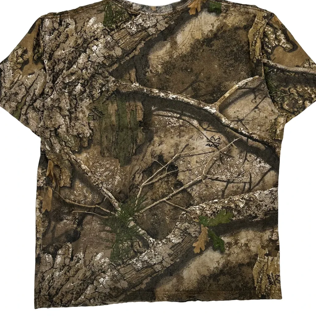Realtree Camo T-Shirt - XL Camo Cotton - Image 7