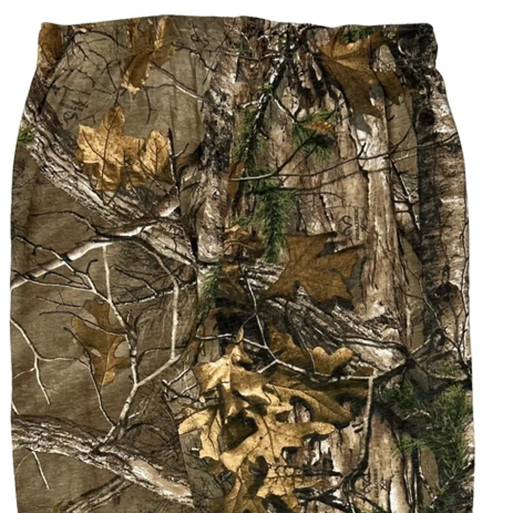 Realtree Camo Trousers - XL Brown Cotton Blend - Image 5