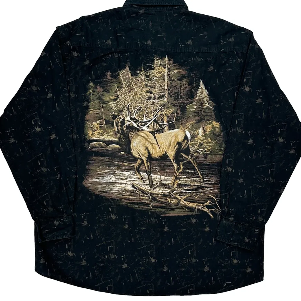Red Head Graphic Shirt - XL Black Cotton - Image 6
