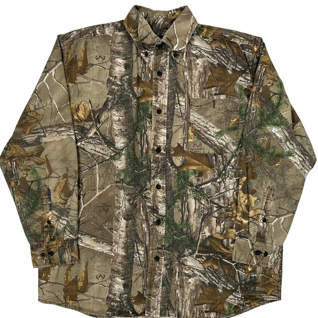 Red Head Camo Shirt - Large Camo Cotton - Image 5