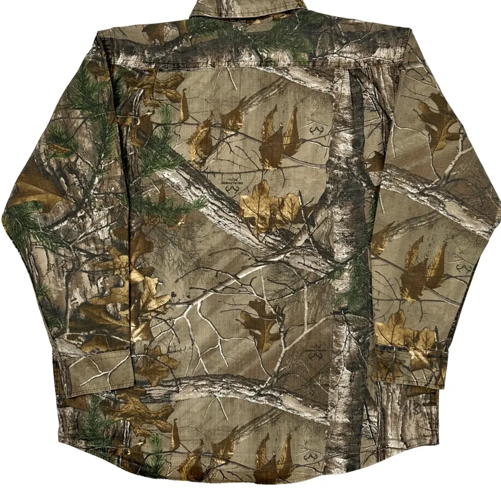 Red Head Camo Shirt - Large Camo Cotton - Image 7