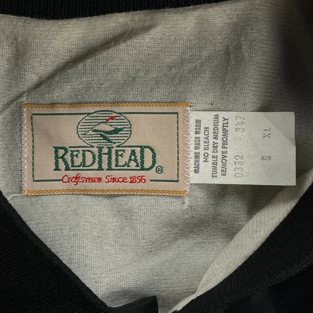 Red Head Varsity Jacket - XL Black Polyester - Image 3