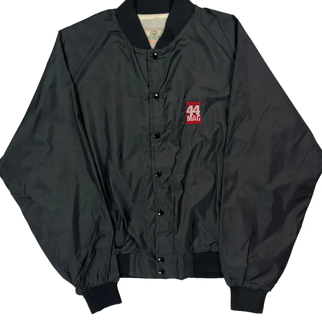 Red Head Varsity Jacket - XL Black Polyester - Image 4