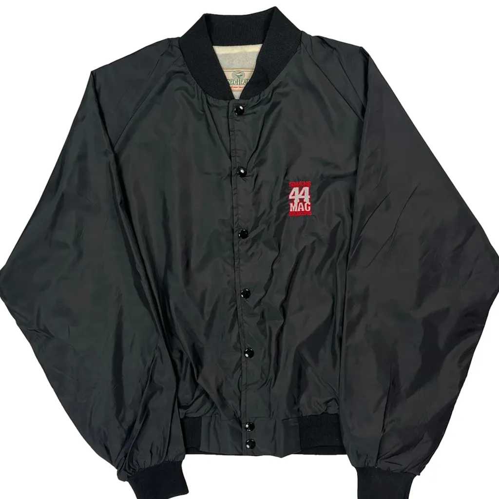 Red Head Varsity Jacket - XL Black Polyester - Image 5