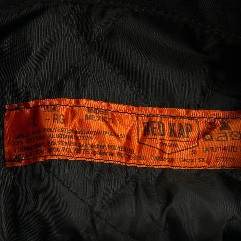 Red Kap Workweaar Jacket - Large Black Polyester Blend - Image 3