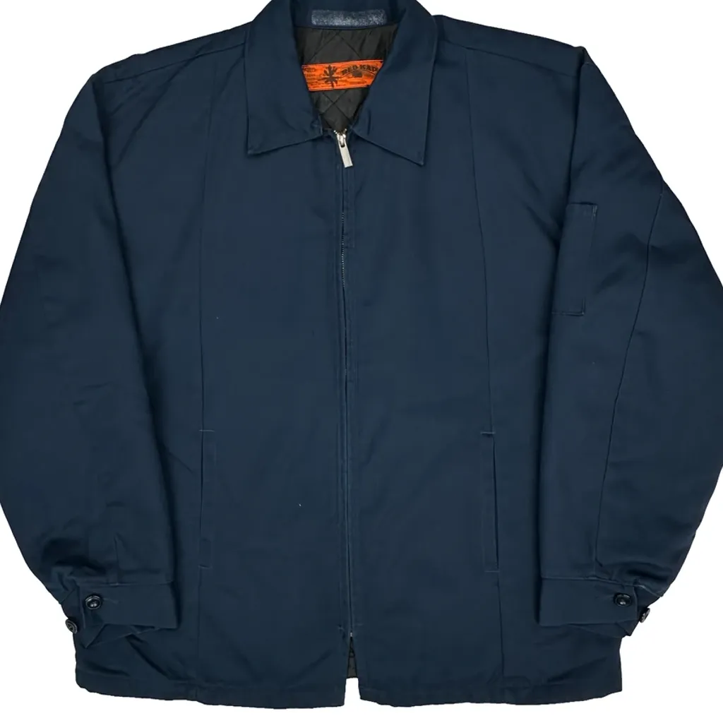 Red Kap Work Jacket - XL Navy Polyester - Image 4