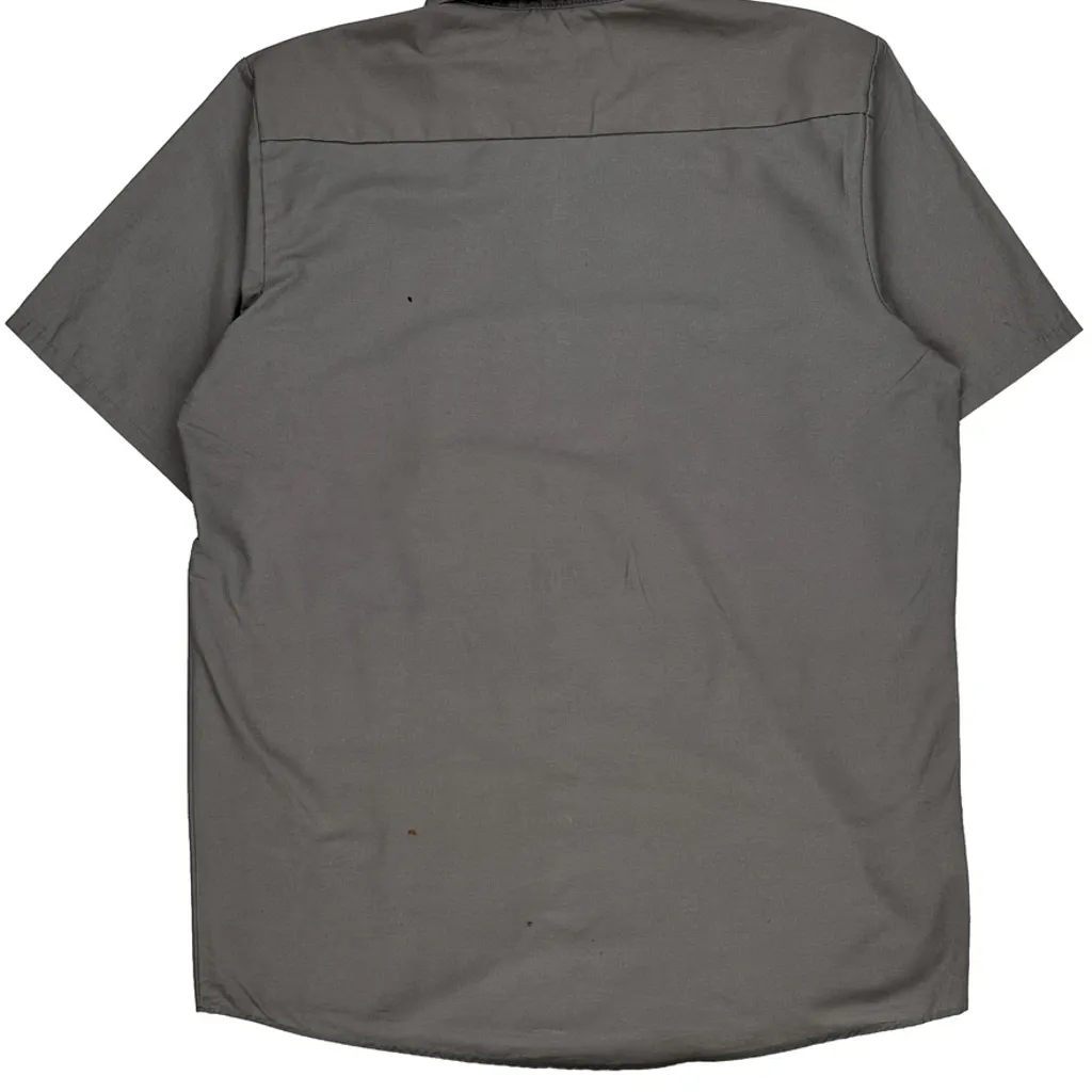 Red Kap Short Sleeve Shirt - Large Grey Polyester Blend - Image 8