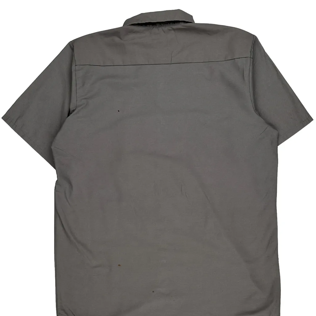 Red Kap Short Sleeve Shirt - Large Grey Polyester Blend - Image 9