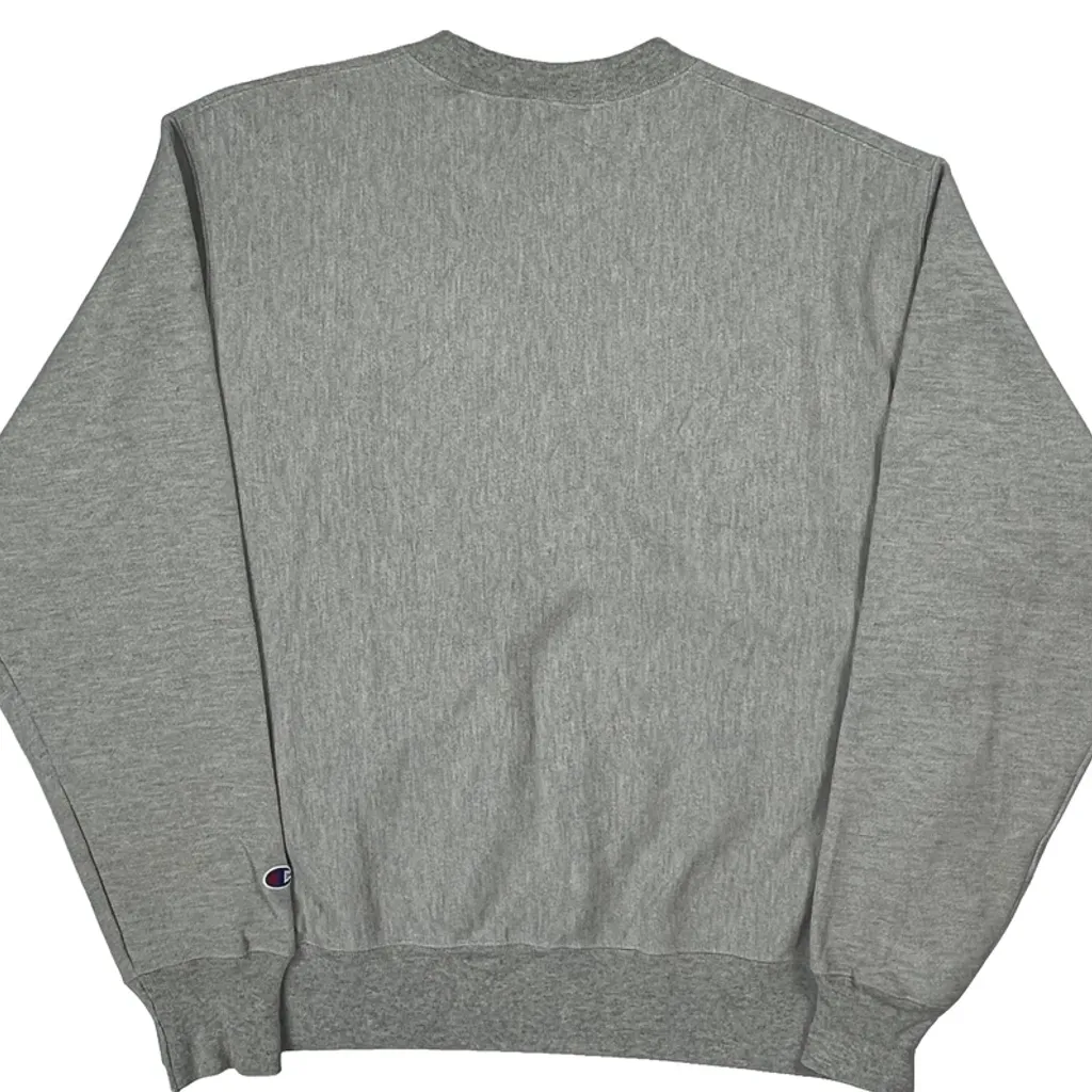 Red River Champion College Sweatshirt - XL Grey Cotton - Image 7