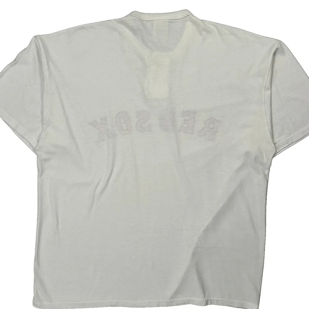 Red Sox Bike Mlb T-Shirt - XL White Cotton - Image 6