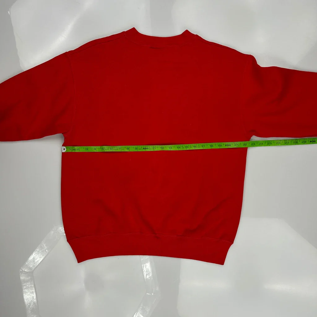 Red Sox Vs Yankees Lee Sport Graphic Sweatshirt - Large Red Cotton - Image 3