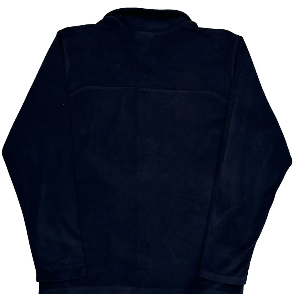 Reebok Fleece Jacket - Medium Navy Polyester - Image 6