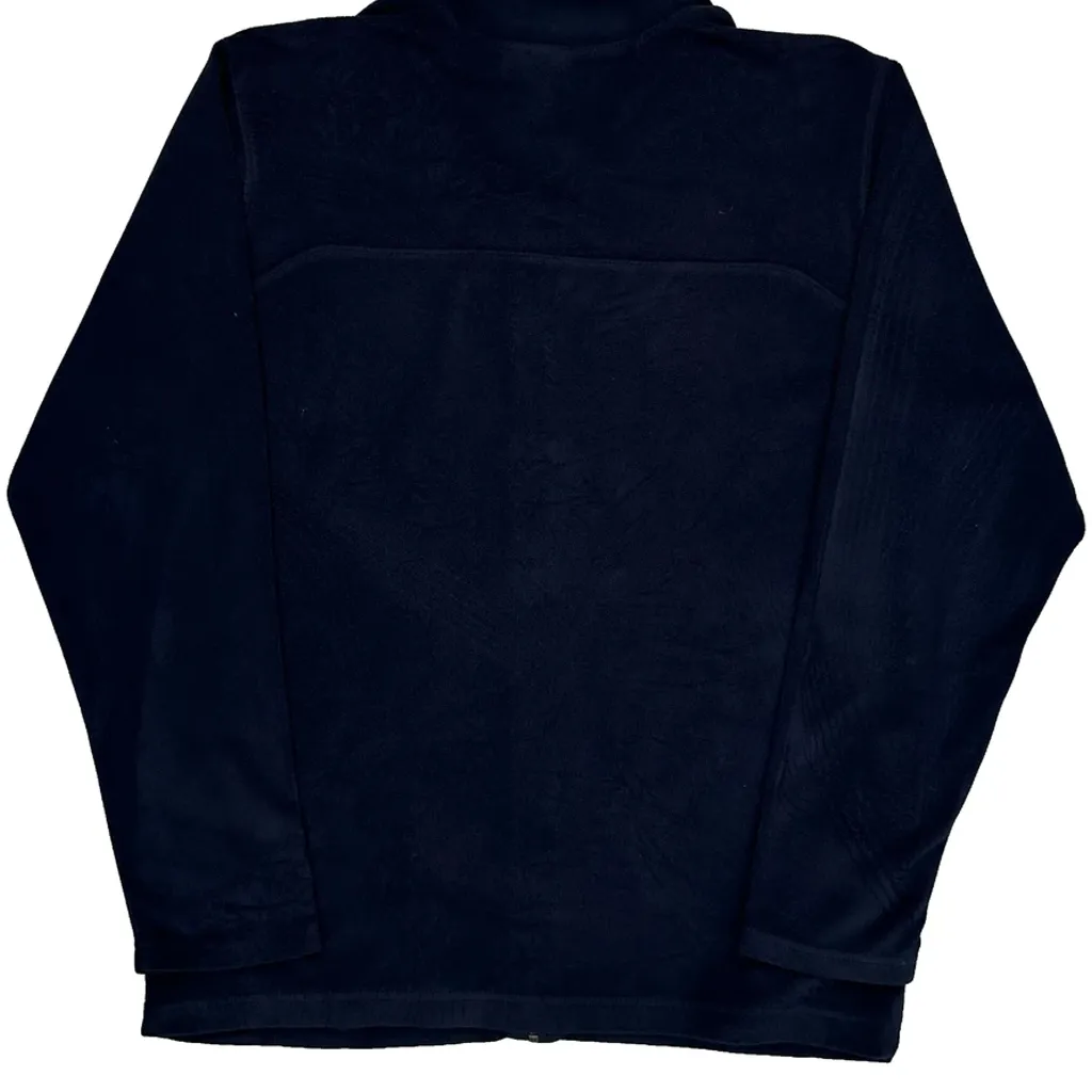 Reebok Fleece Jacket - Medium Navy Polyester - Image 7