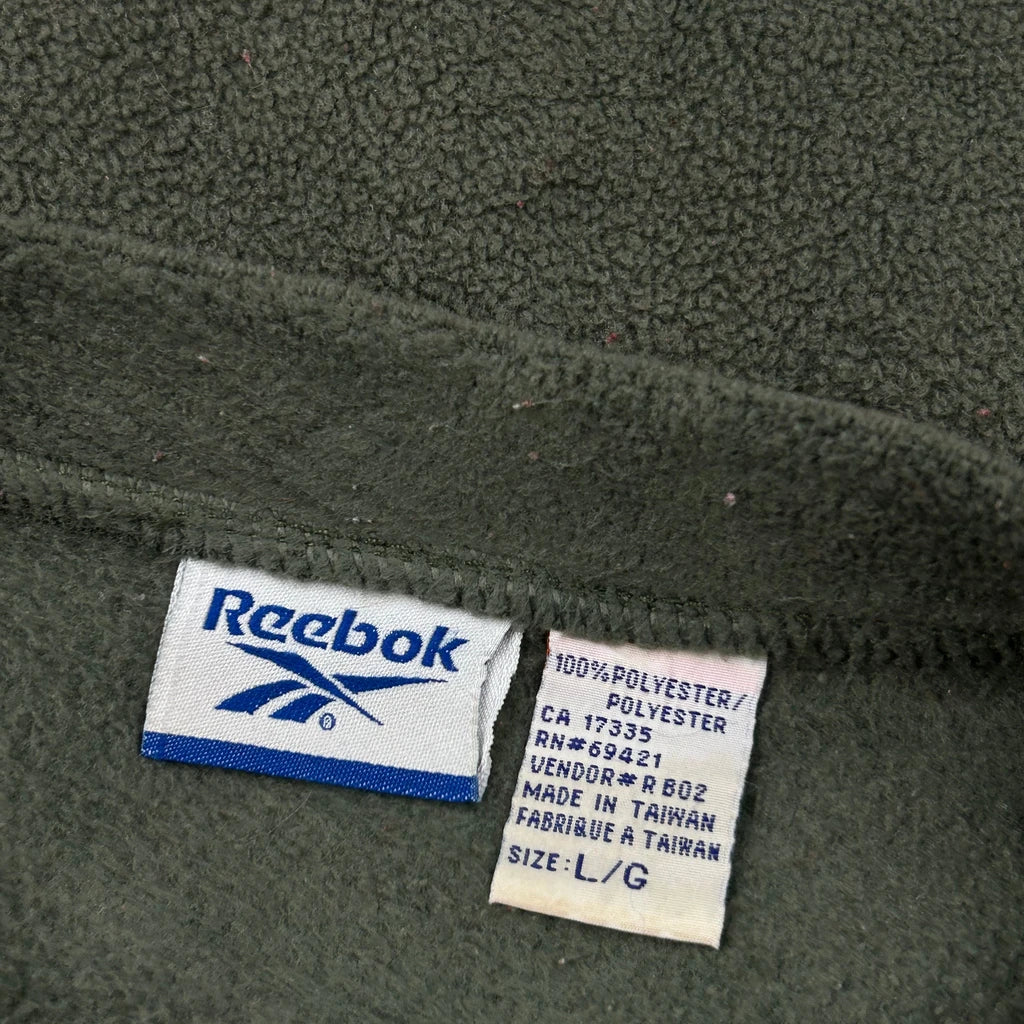 Reebok Fleece - Large Green Polyester - Image 3