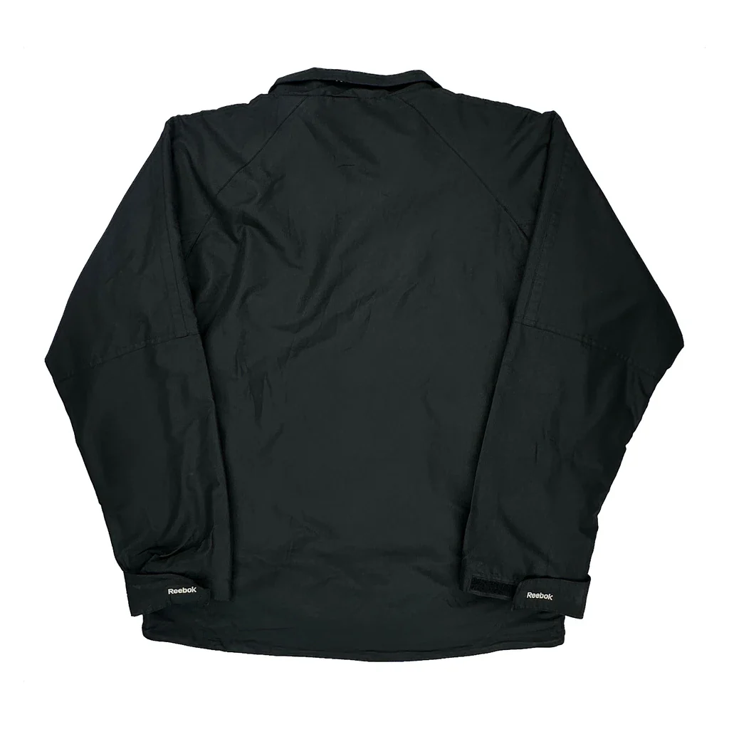 Reebok Jacket - Large Black Polyester - Image 2